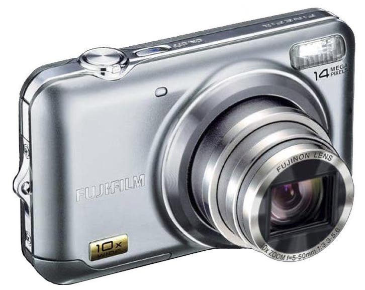 Fujifilm FinePix JZ500 Digitale Compact Camera - Zilver (In, Audio, Tv en Foto, Fotocamera's Digitaal, Zo goed als nieuw, Verzenden