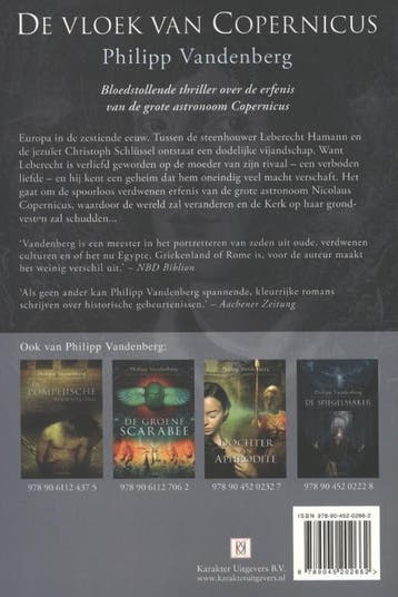 De vloek van Copernicus 9789045202662 Philipp Vandenberg, Boeken, Verzenden, Gelezen, Philipp Vandenberg