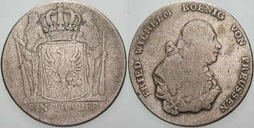 Taler, daalder 1795 Brandenburg-Pruisen Friedrich Wilhelm..., Verzenden