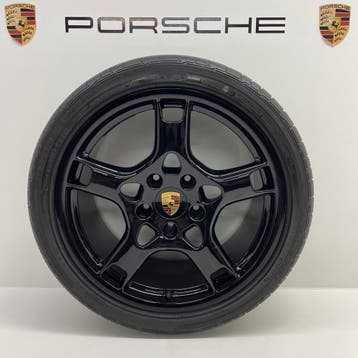 Porsche Boxster/Cayman 987 19inch Carrera S met banden, Gebruikt, 265 mm, Banden en Velgen, Personenwagen