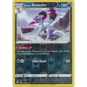 Hisuian Sneasel 093/189 Reverse Holo Astral Radiance, Ophalen of Verzenden, Nieuw, Losse kaart, Foil