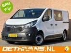 Opel Vivaro 1.6CDTI 122PK / 2x Schuifdeur / Navigatie / Euro, Stof, Gebruikt, Wit, Onderhoudsboekje