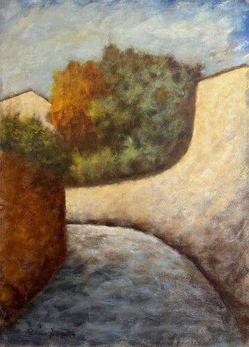 Rino Fioretti (1919-1998) - Via San Leonardo a Firenze