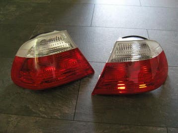 Achterlichten Rood / Wit BMW 3 Serie E46 98-01 Sedan B6299, Nieuw, BMW