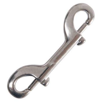 Dubbele Musketon haak - Premium - 90mm, Ophalen of Verzenden, Nieuw