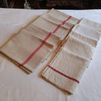 Servet (8) - 78 cm - 49.5 cm - Theedoek en linnen, Antiek en Kunst