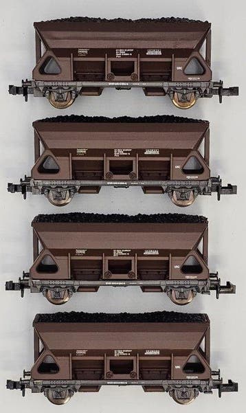 Roco N - 2318D - Modeltrein goederenwagon (4) - Drie, Nieuw