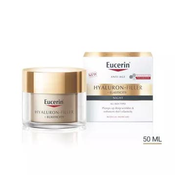 Eucerin Hyaluron-Filler + Elasticity Nachtcrème (Nachtcreme, Verzenden, Nieuw