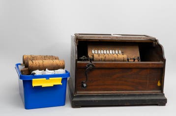 Een ‘Concert Roller Organ’, ca. 1900, Gebruikt