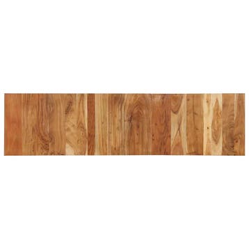 vidaXL Hoofdbord 200 cm massief acaciahout, Verzenden, Nieuw, Bruin, Hout