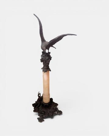 sculptuur, Scultura in bronzo Villa Torlonia - 76 cm -, Antiek en Kunst, Antiek | Keramiek en Aardewerk