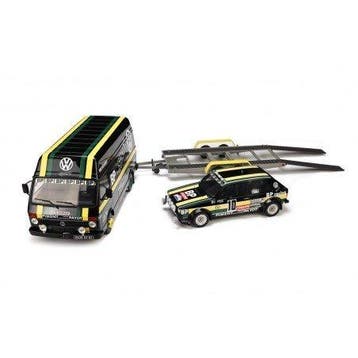 Otto Mobile 1:18 - Modelauto (3) - Volkswagen LT35 + Trailer, Nieuw