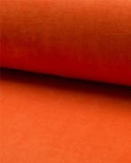Nicky velours oranje, Nieuw, Oranje