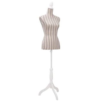Etalagepop vrouw - Linnen torso - Retourdeal 34% Korting, Ophalen of Verzenden
