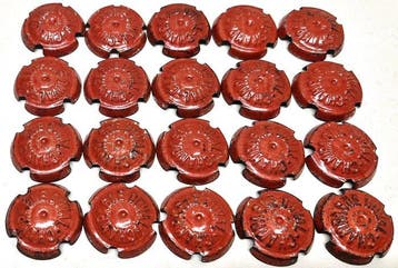 Collectie champagnecapsules - Partij champagnecapsules van