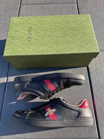 Gucci - ACE BEE - Sneakers - Maat: EU 43.5 - Nieuw met tags, Nieuw
