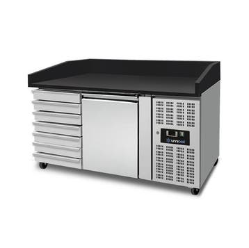 Pizzawerkbank 1 deur + 7 deegladen (EN600x400), Verzenden, Nieuw in verpakking