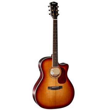 CORT Gold-A8 Grand Auditorium Cutaway All Solid, Ophalen of Verzenden, Nieuw