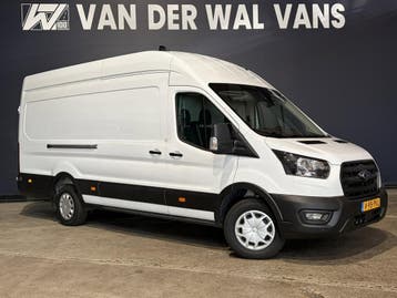 Ford Transit 2.0 TDCI L4H3 Euro6 Airco | Cruisecontrol | Ver, Stof, Gebruikt, Wit, Dealer onderhouden