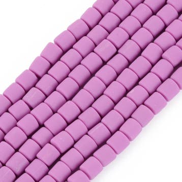 20 x Handgemaakte polymeer klei kralen column 6,5 x 6 mm..., Hobby en Vrije tijd, Ophalen of Verzenden, Nieuw, Kraal