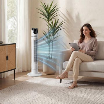 Torenventilator 110 cm - wit, Verzenden, Nieuw