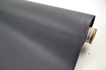 Kunstleer / Skai Heavy Leather Donker Grijs, Nieuw