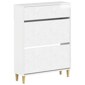 vidaXL Schoenenkast DELFT 78 x 24 x 103 cm Bewerkt hout, Verzenden, Nieuw