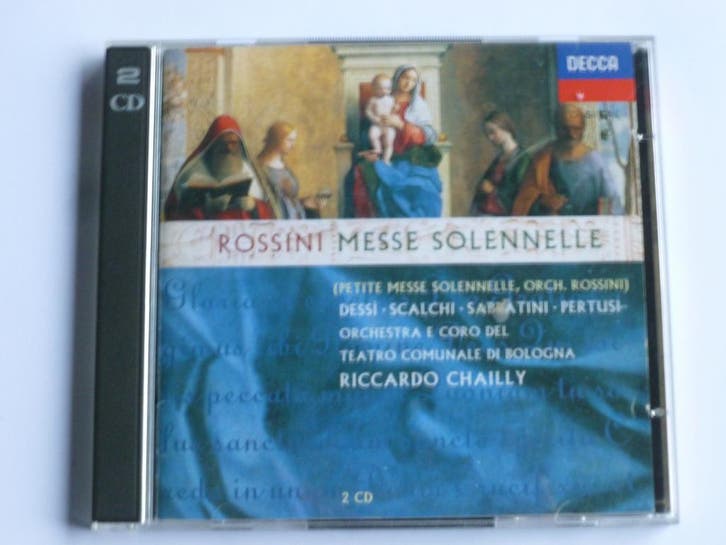 Rossini - Messe Solennelle / Riccardo Chailly (2 CD), Cd's en Dvd's, Cd's | Klassiek, Zo goed als nieuw, Ophalen of Verzenden