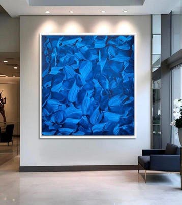 Ewa Kaczmarek EK.art - Blue - Crystal Frost XXL