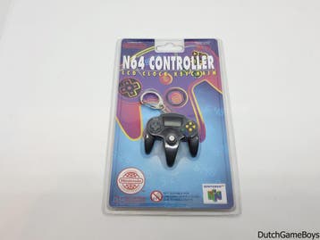 Nintendo 64 - Controller - LCD Clock Keychain - Black - New, Verzamelen, Merken en Reclamevoorwerpen, Verzenden, Gebruikt