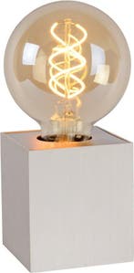 Lucide PABLO - Tafellamp - Mat chroom, Verzenden