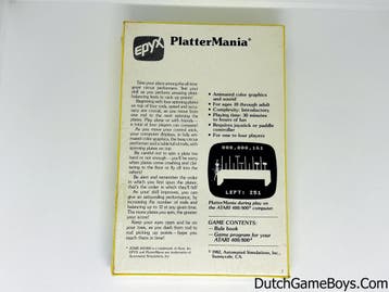 Atari 400/800/1200/ XE - PlatterMania - New & Sealed, Spelcomputers en Games, Verzenden, Gebruikt