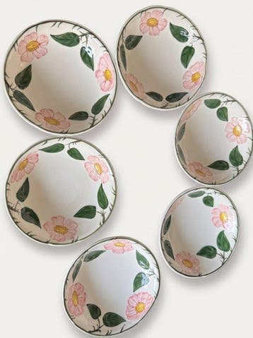 Villeroy & Boch - Kom (6) - wild-Rose - Porselein