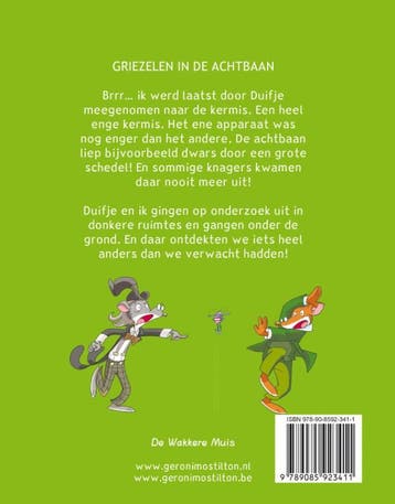 Griezelen in de achtbaan / Groene reeks 9789085923411, Boeken, Verzenden, Gelezen, Geronimo Stilton