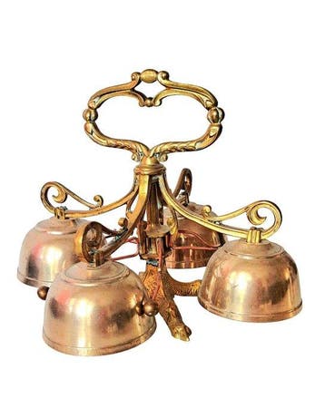 altaarbel - Antiek - Messing, Brons - 1850-1900 -