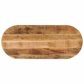 Houten tafelblad 120x50cm - 58% Korting | Retourdeal, Huis en Inrichting, Gebruikt, 100 tot 150 cm, Natuurlijk, Tafelblad