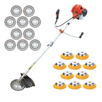 Kibani Kantenmaaier 4-in-1 – Bosmaaier Benzine - 52 CC / 1.9, Nieuw, Kibani