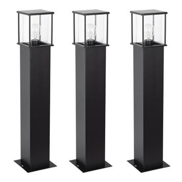 Astro 1 Set 3 Stuks Tuinlamp Zwart Tuinverlichting, Verzenden, Nieuw