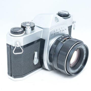 Pentax, Asahi SL + Super-Multi-Coated Takumar 1,8/55mm |, Nieuw