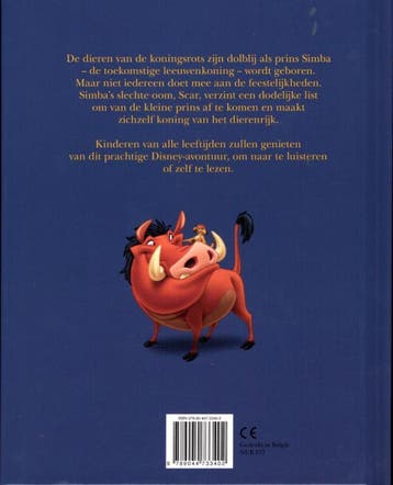 Disney verhalenboek Lion King 9789044733402, Verzenden, Zo goed als nieuw