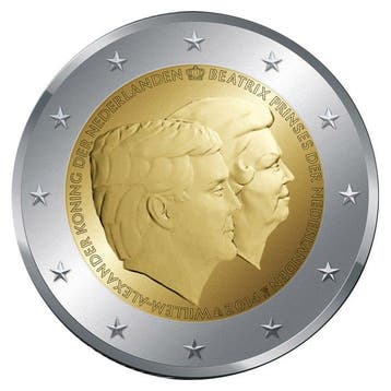 Nederland 2 Euro Dubbelportret 2014, Postzegels en Munten, Munten | Nederland, Verzenden