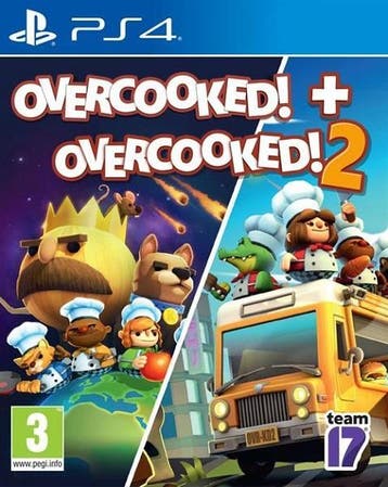 Overcooked! 1 & 2 Double Pack PS4 Garantie & morgen in huis!, 1 speler, Ophalen of Verzenden, Zo goed als nieuw, Vanaf 3 jaar