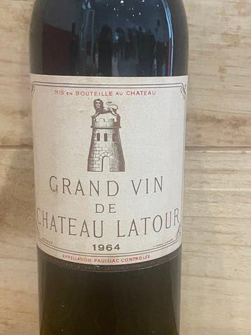 1964 Château Latour - Pauillac 1er Grand Cru Classé - 1, Nieuw