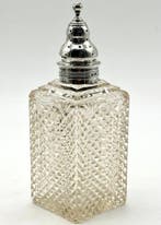 No reserve-18e/19e Eeuwse geslepen Kristallen Strooier met