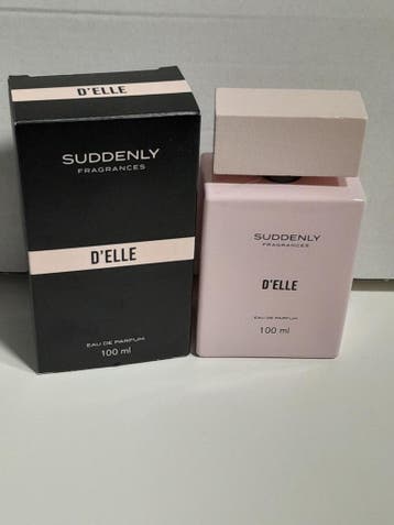 Suddenly Fragrances - DElle - eau de parfum - Dames - 100ml, Verzenden, Nieuw