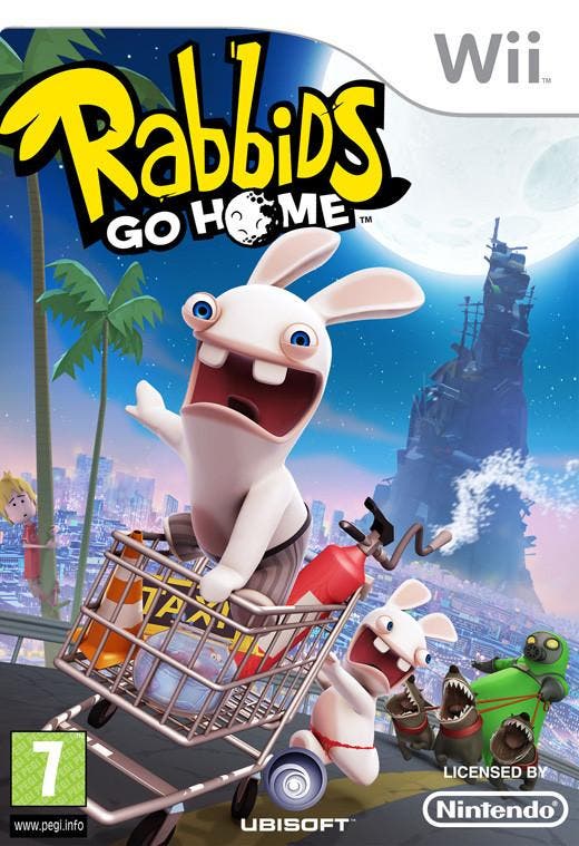 Rabbids Go Home (Nintendo Wii), Spelcomputers en Games, Games | Nintendo Wii, Gebruikt, Vanaf 3 jaar, Verzenden