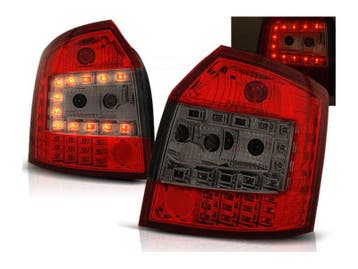 LED achterlichten Red Smoke geschikt voor Audi A4 Avant, Auto-onderdelen, Verzenden, Nieuw, Audi