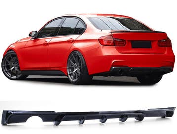 Performance Diffuser Uitlaat Enkel Links BMW F30 F31 B4573, Nieuw