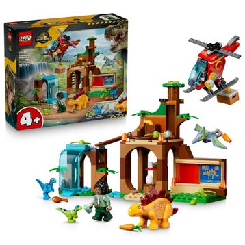 LEGO Jurassic World - Velociraptor, Stegosaurus en, Ophalen of Verzenden, Nieuw