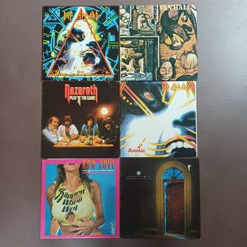 Van Halen, Def Leppard, Deep Purple & Related - Classic Rock, Nieuw in verpakking
